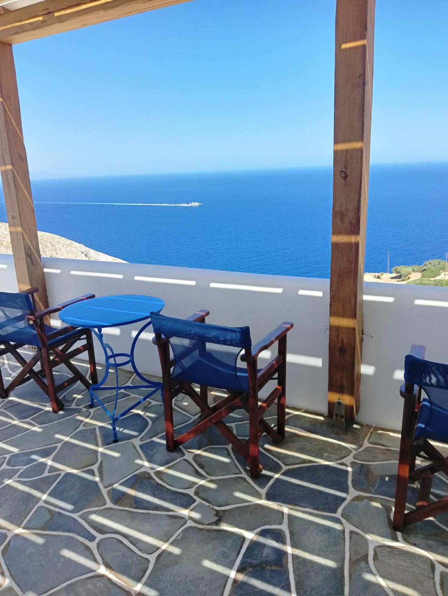 Anemousa Hotel Folegandros Town Bagian luar foto