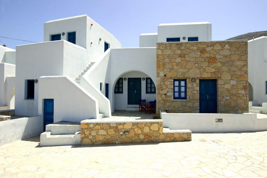 Anemousa Hotel Folegandros Town Bagian luar foto